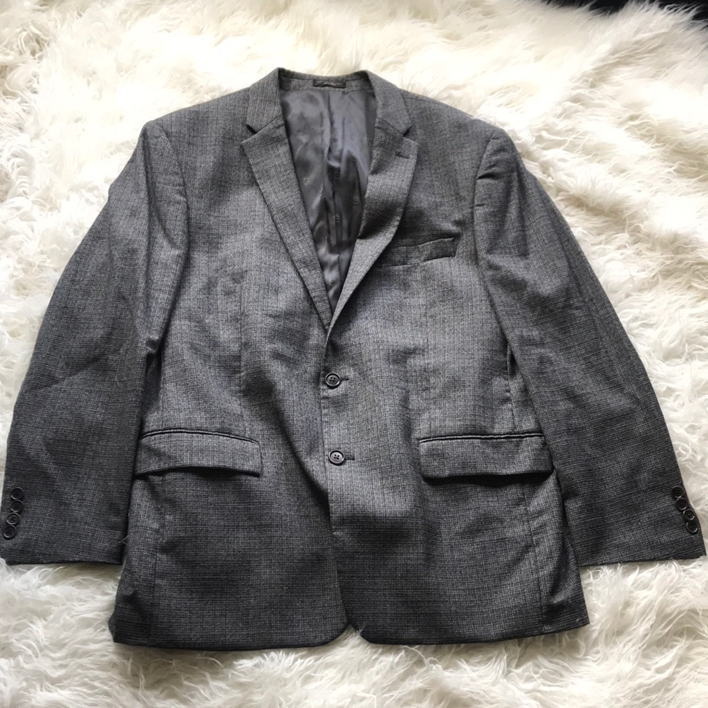 John Varvatos Star Usa Two Button Wool Blazer